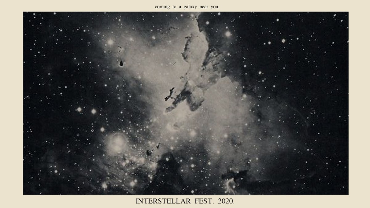 intrstellarfest's tweet photo. greetings, space travellers and welcome aboard #interstellarfest π« https://t.co/3xeWJZKyj8