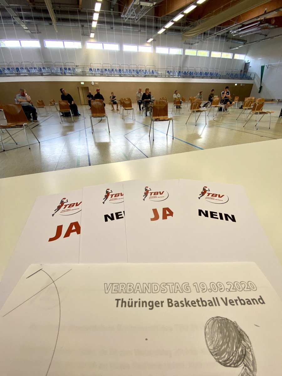 Die Infos zum heutigen Jugend- und Verbandstag in Jena: tbv-online.de/news/detail/ju… #Thueringen #basketball