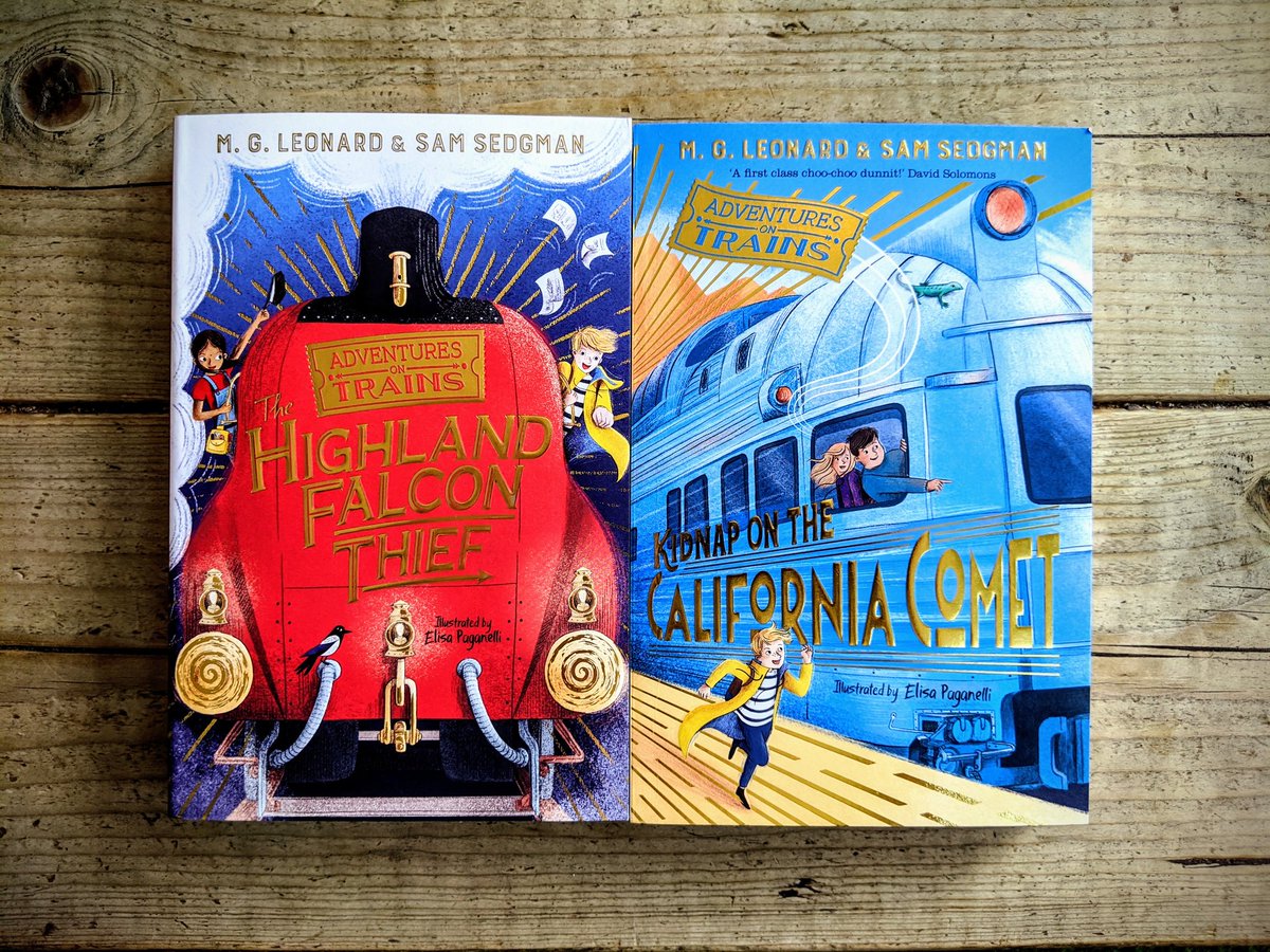 samuelsedgman's tweet photo. BOOK GIVEAWAY!!! 😆🎉📚🏆
I have signed copies of BOTH #AdventuresOnTrains books for one lucky reader, packed with beautiful artwork by @elisaupsidedown! ✍️
To win, RT this and follow me - I'll pick a winner at random 9pm Sunday. UK only I'm afraid. Good luck! 😃👍
#bookgiveaway https://t.co/t8Fg7MEbrq