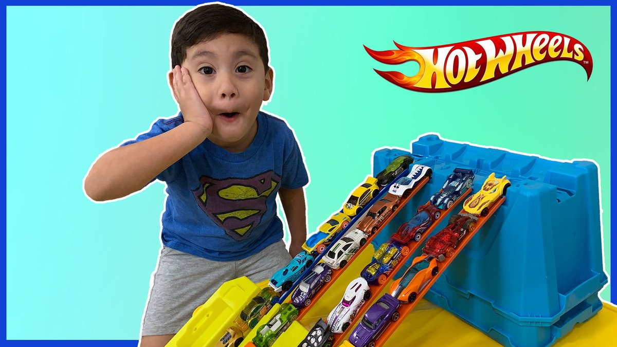 EPIC Hot Wheels Racing Track Videos l Challenge Accepted! Check out my new video 📲youtu.be/da_CUmc2k-k #superryantoys #hotwheels