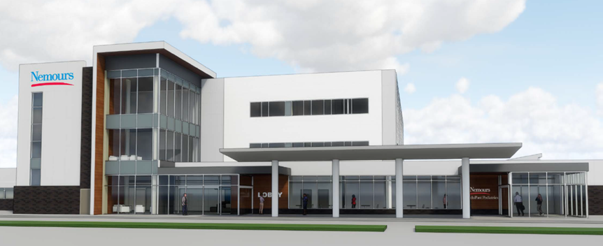 Nemours's tweet photo. The Nemours Building on the @BayhealthDE, Sussex Campus is scheduled to open in November. Learn more about the services offered there in this@DEStateChamber article. https://t.co/k7eKto56qh https://t.co/jFQUmpoHIb