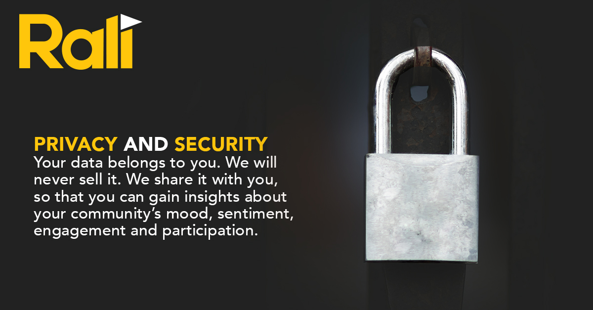 Privacy and Security are some of the main features of our video platform. We know now more than ever this is critical for our users. 

You can trust that information is in trusted hands.

Learn more ⬇️
getrali.com

#videolearning #changemanagement #distancelearning