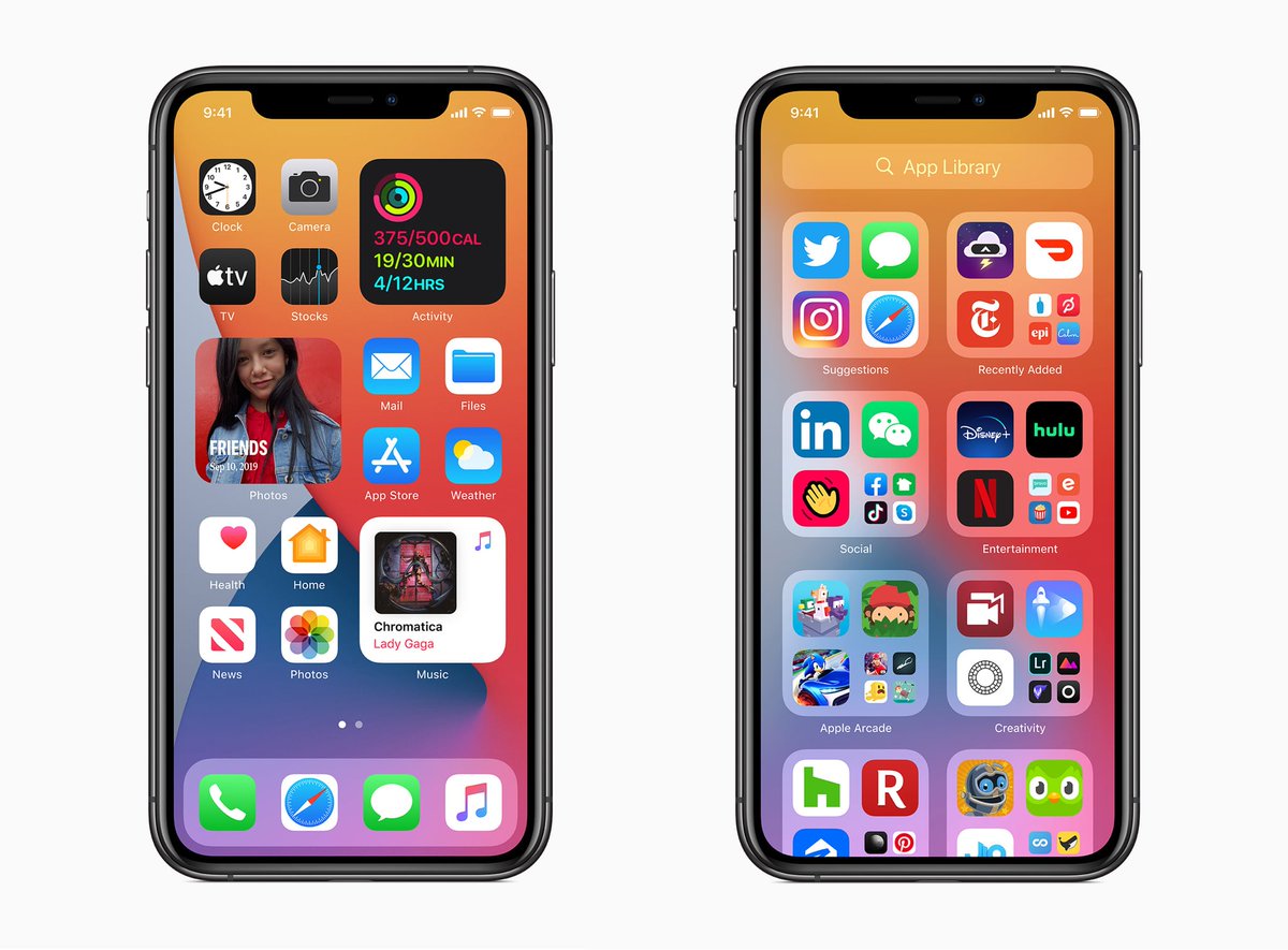 GSMAraby's tweet photo. ابل تطرح تحديثات لنظام التشغيل الجديد علي جميع الاجهزة وهي: iOS 14 و iPadOS 14 و tvOS 14 و watchOS 7. 

 #gsmaraby #GSM_Araby #ios14 #Apple #IOS #Ipad #tvOs #watch #ابل https://t.co/PW62IxuRgN