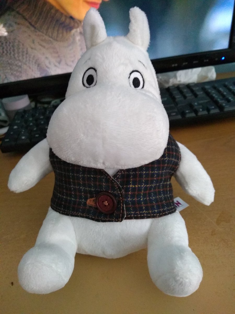 CoffeeManndy's tweet photo. OK I never write, but when I do it is for good things: look at him! #Moomin #moominvalley https://t.co/2GmqUQdQnL