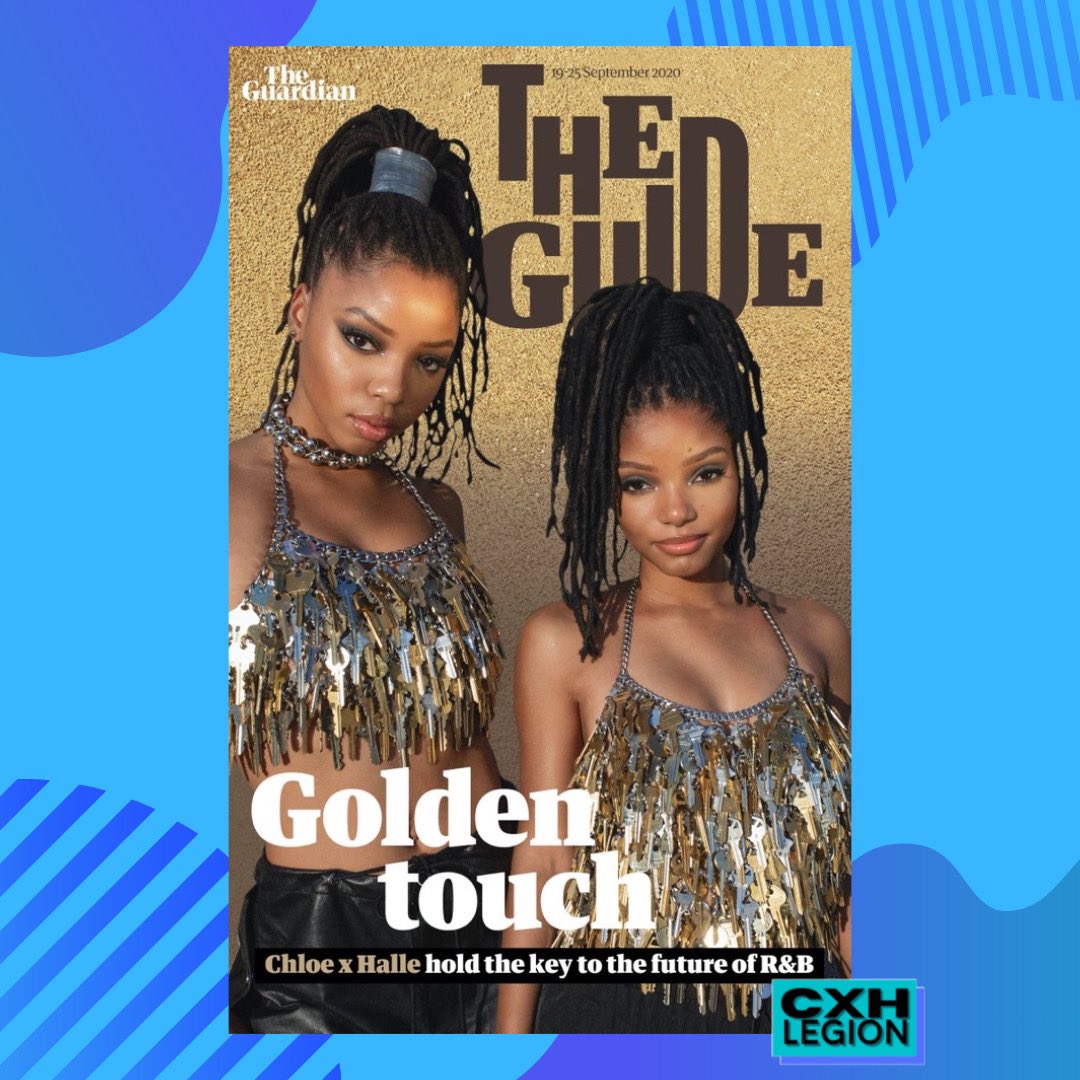 .<a href="/chloexhalle/">chloe x halle</a> are featured in the newest article by <a href="/guideguardian/">The Guardian Guide</a>. They are also featured as their profile picture
