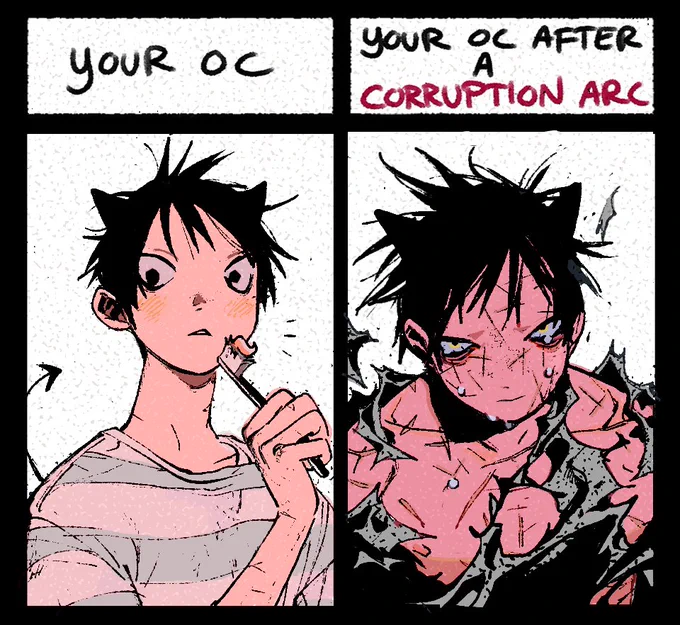 sorry for always angstifying you my son 