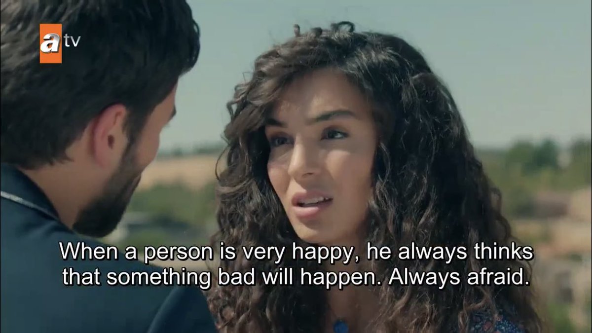 it’s what happens when you don’t have a single peaceful day in your life, you’re always expecting things to go wrong THE TRAUMA IS TOO REAL  #Hercai  #ReyMir