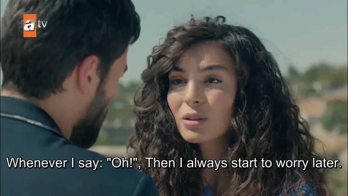 it’s what happens when you don’t have a single peaceful day in your life, you’re always expecting things to go wrong THE TRAUMA IS TOO REAL  #Hercai  #ReyMir