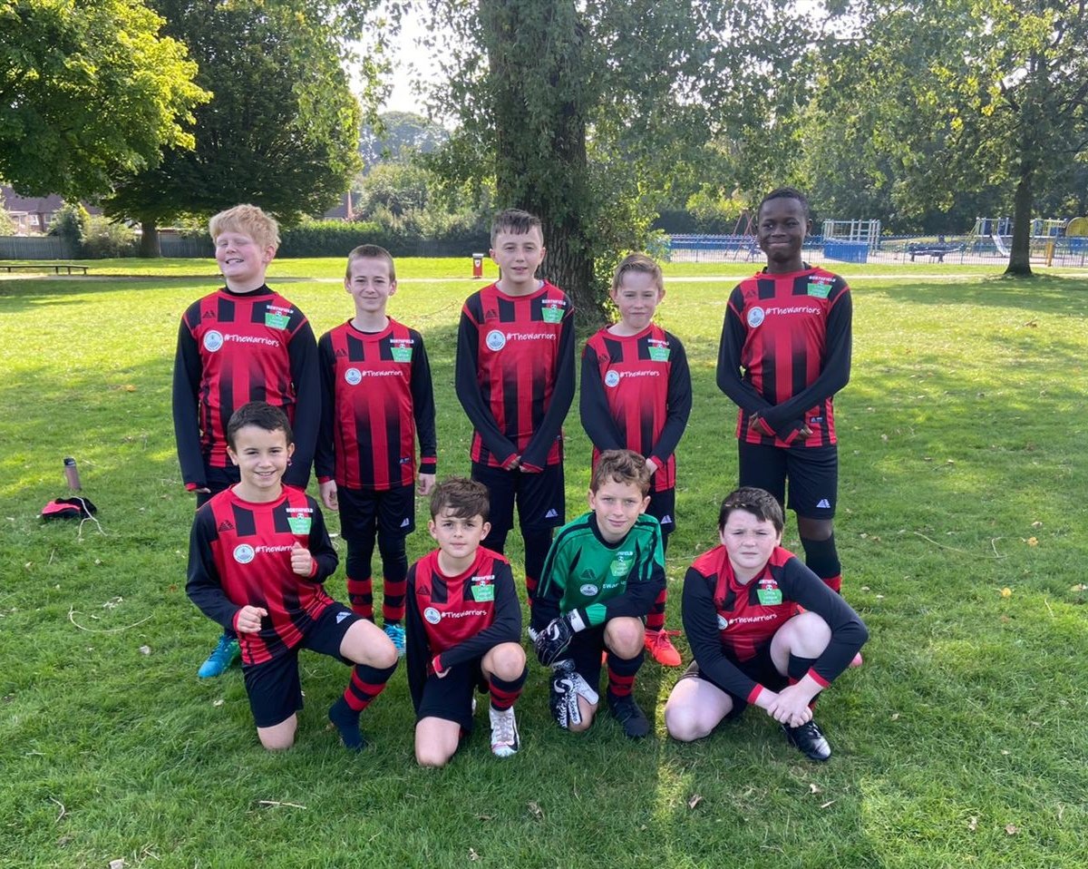 <a href="/NLL_1989/">Northfield Little League</a> would like to thank <a href="/BWarriorsFC1/">Bournville Warriors FC</a> for their sponsorship with a new kit purchased for Red Star 👏⚽ looking great lads 👌

#NorthfieldLittleLeague #sponsor #TheWarriors