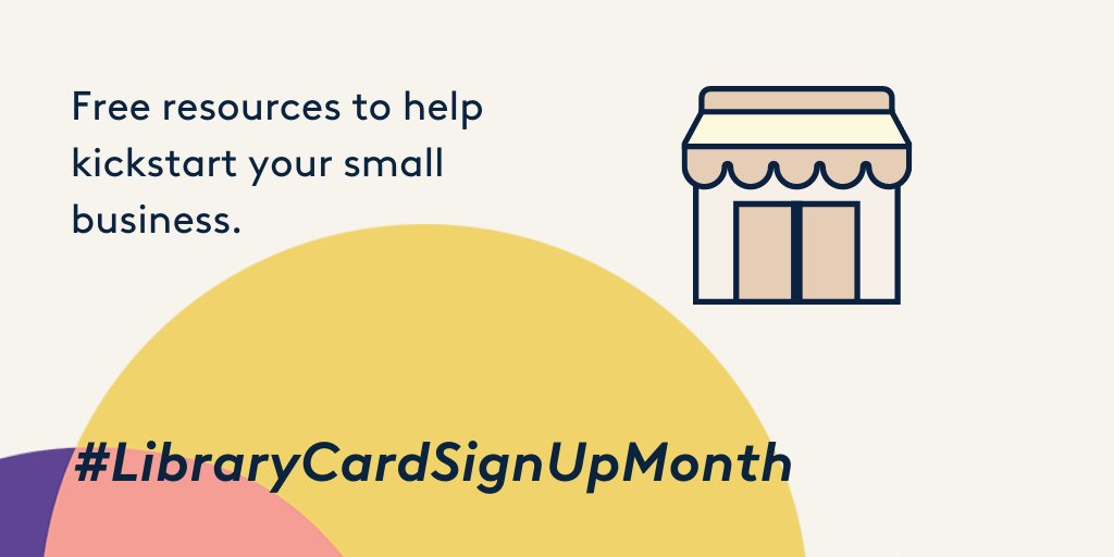Need small business help without breaking the bank? Our library has the resources for you.  https://cinlib.org/35PrqlK   #LibraryCardSignUpMonth