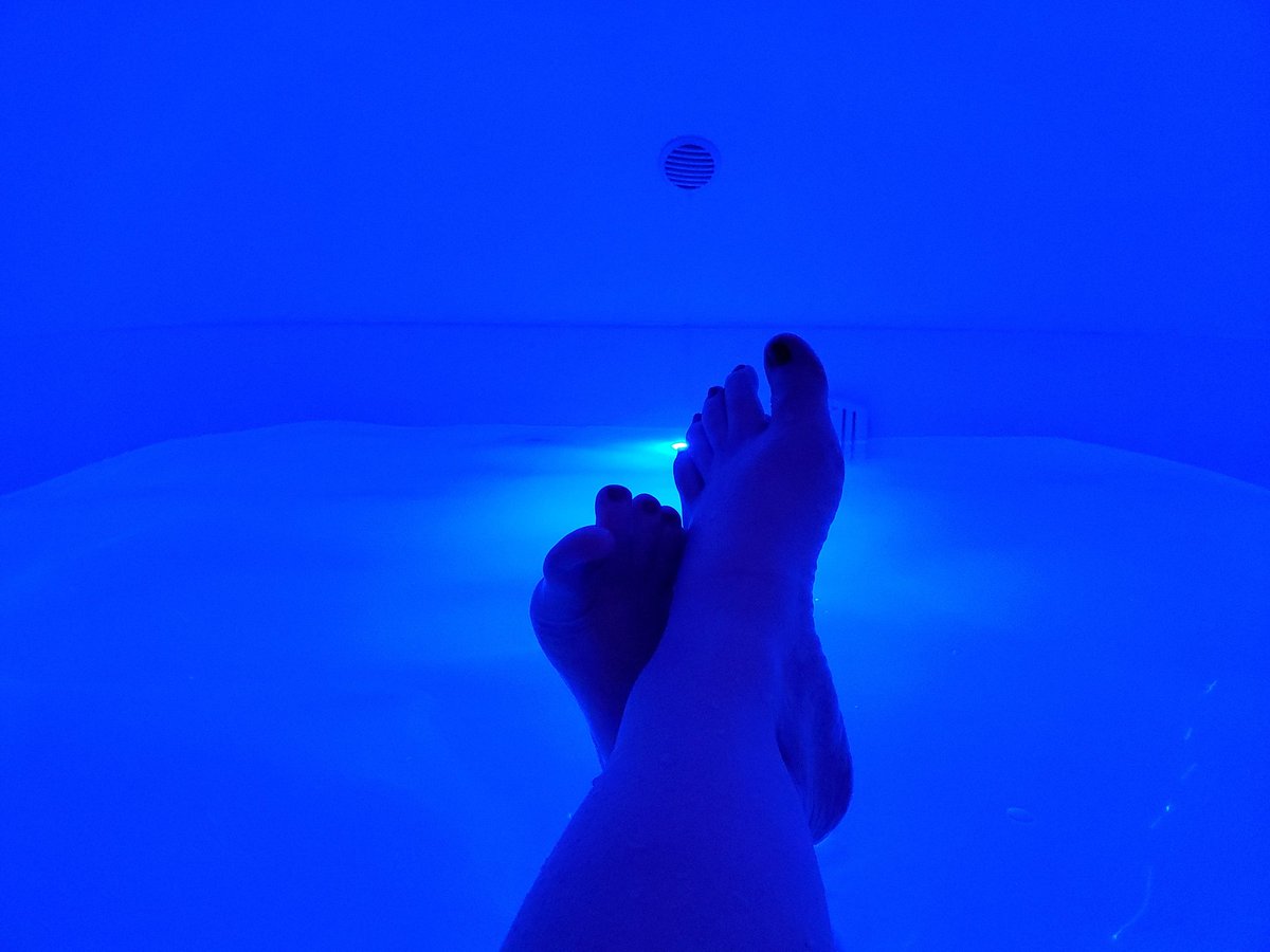 mjmblanton's tweet photo. I had plans of working late but I took the @WWJH_Counselors self care challenge instead. I went to @TheFloatSpot &amp; treated myself to a 90 minute float. I left feeling fantastic, recharged &amp; ready for the weekend. 
P.S. left the computer at school- compliance training can wait. https://t.co/LdP6CbVE1Q