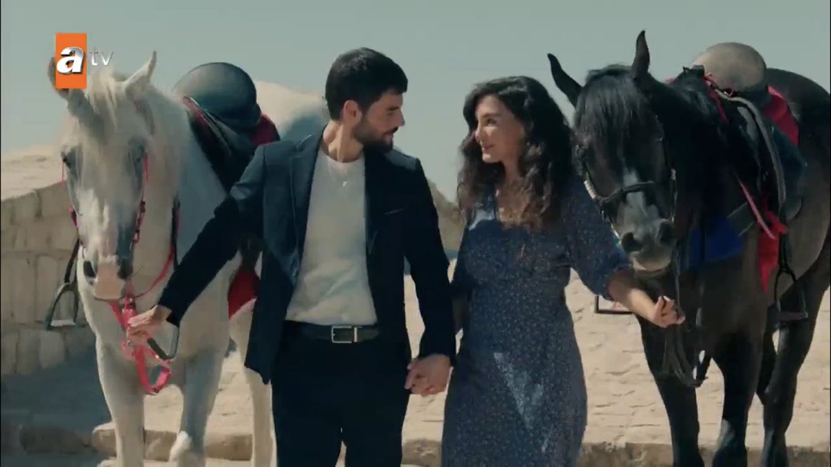 yes they are married but still go on morning horse dates like boyfriend and girlfriend  #Hercai  #ReyMir