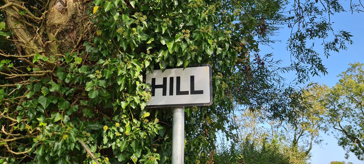 This is never a welcome sign when cycle touring...