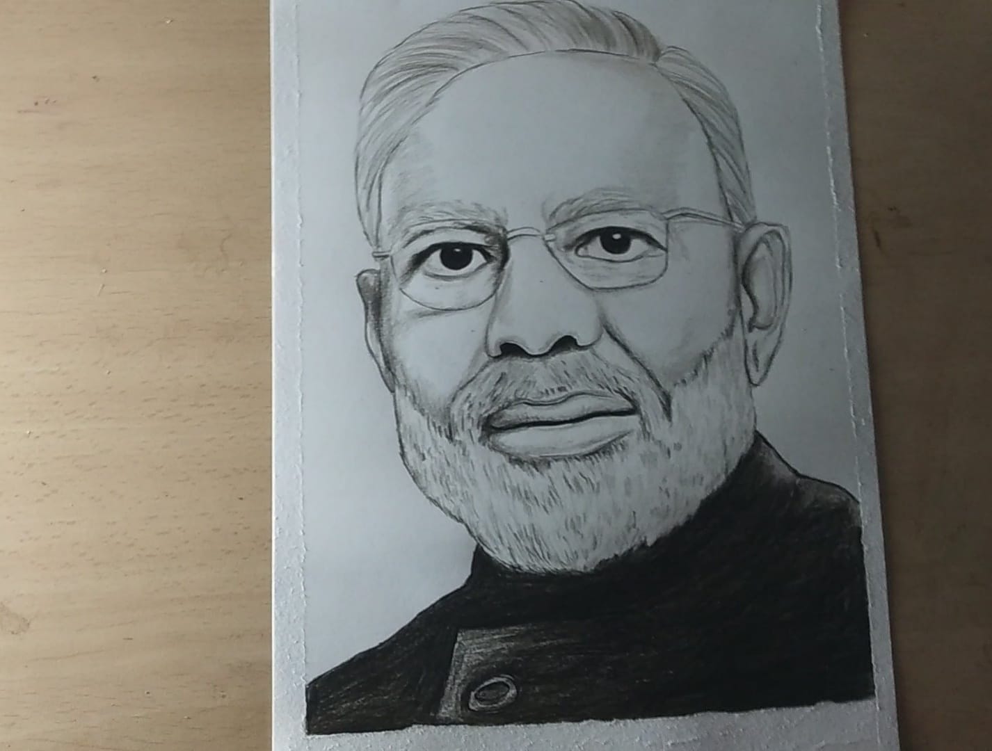 Inspiring Sketch of Narendra Modi