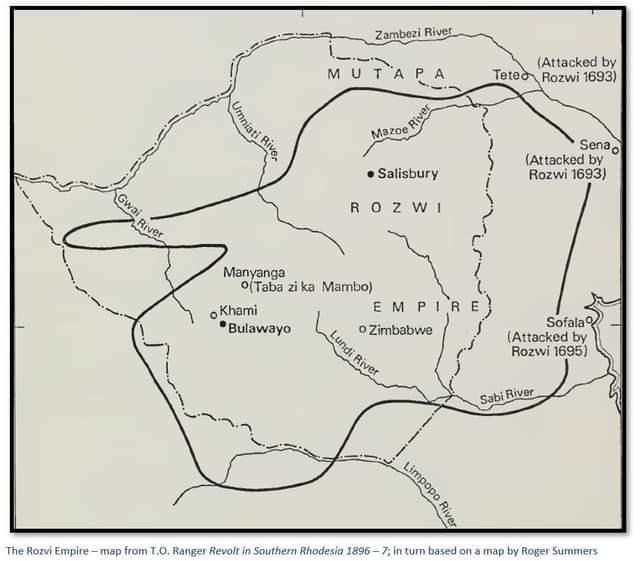 In the 1720s Changamire Nyamhandi moved to capital to Tete. He was replaced by Changamire Nyatsutsu who died in 1740. Changamire Dehwe Mupunzagutu took over but died in 1759 during a civil war. A faction of the belligerents formed a new kingdom called Chidima