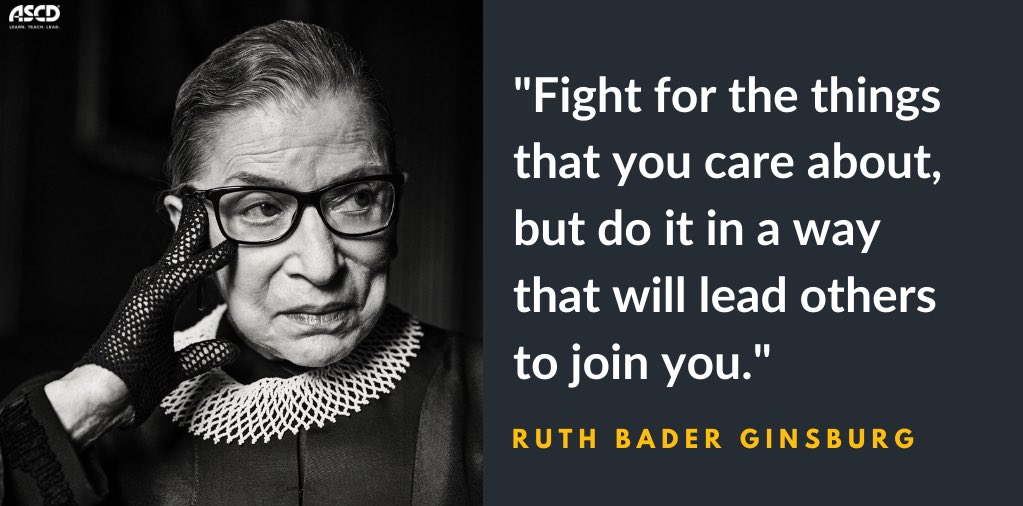 Ruth Bader Ginsburg Fight For The Things You Care About Ruth Bader Ginsburg Fight For The Things You Care About