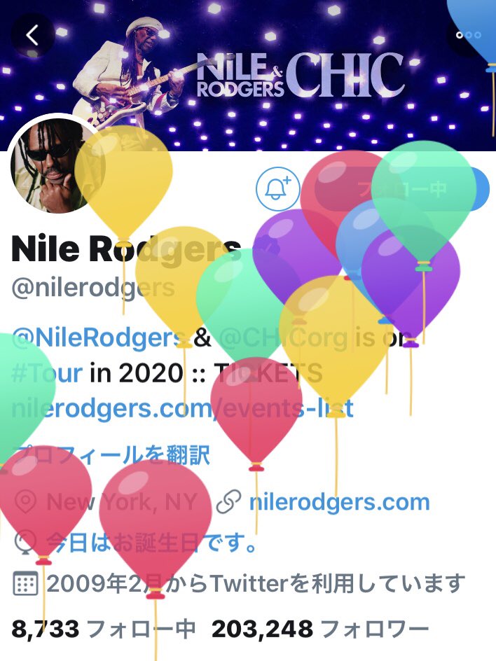 Happy Birthday
My Brother
Mr.Nile Rodgers 