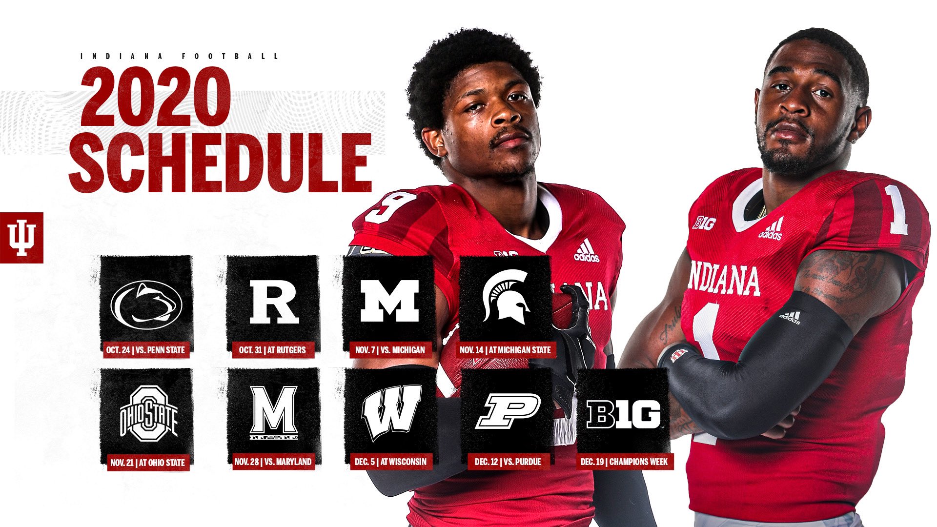IU Football See the updated 2020 schedule released on Saturday