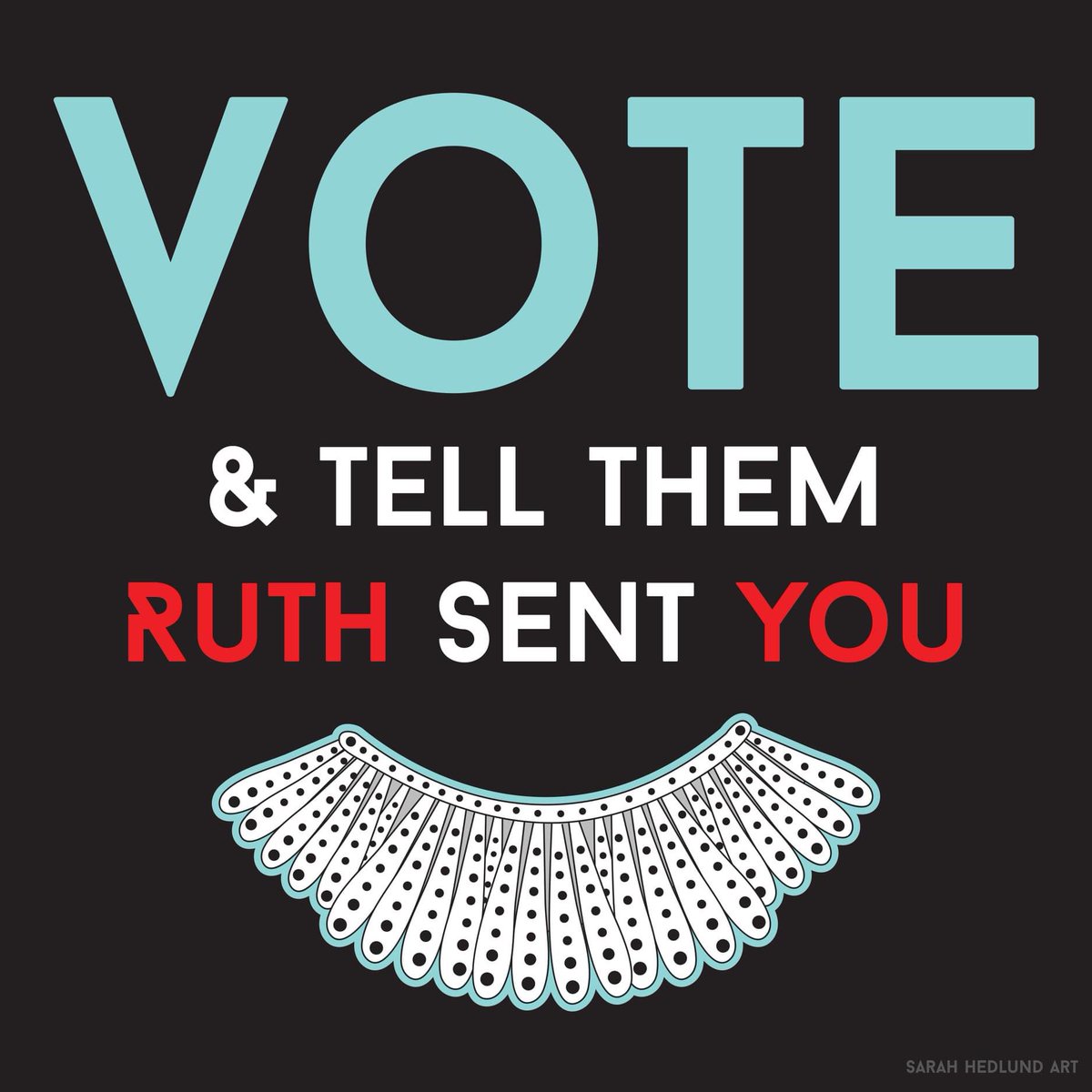 theanimalvoters's tweet image. Turn your heartbreak into action. Let’s do this for Ruth. 

Art by Sarah Hedlund Art