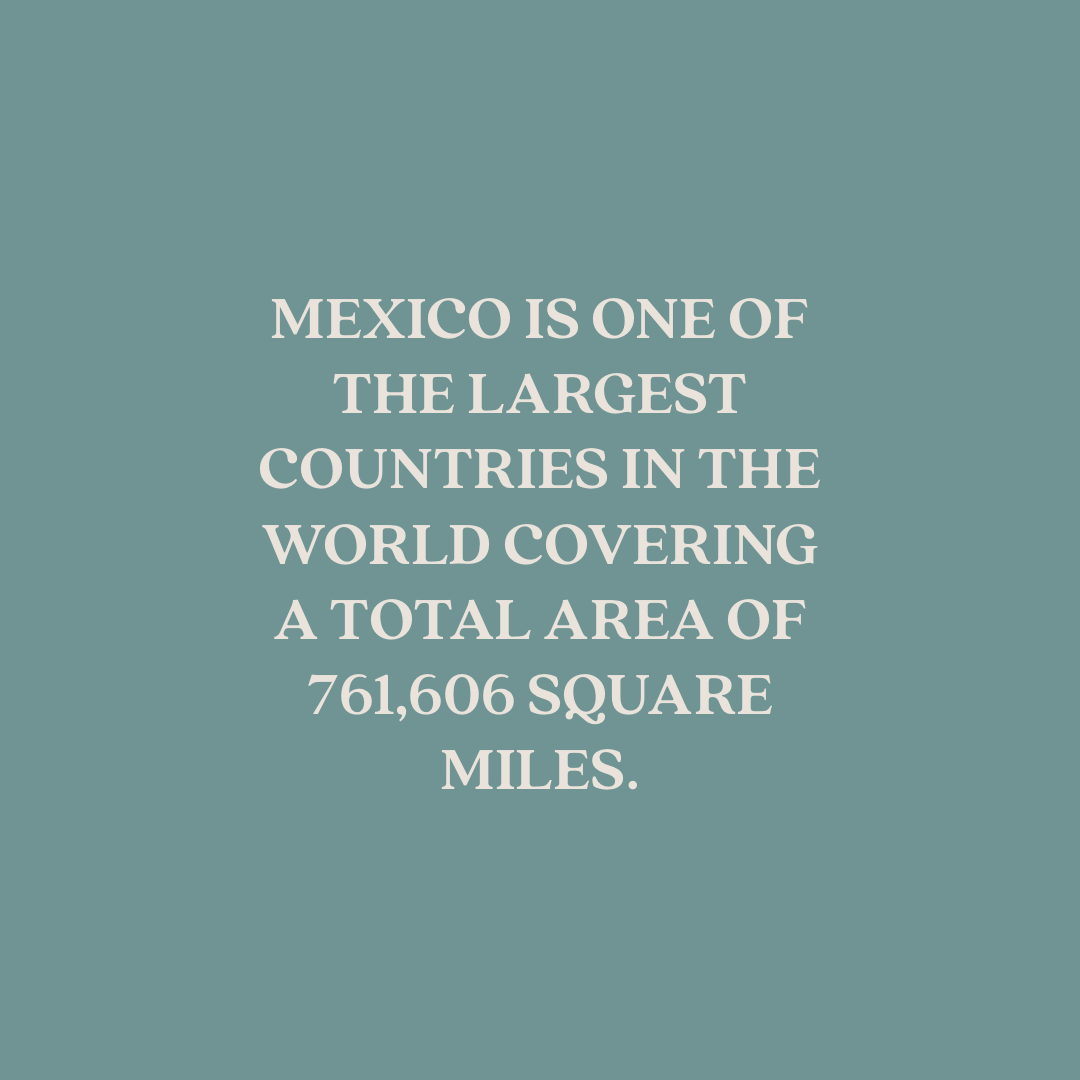 hellomarked's tweet image. Mexico is one of the largest countries in the world Covering a total area of 761,606 square miles (1,972,550 square kilometres), the country is ranked 13th in the world of largest nations. Ref: araioflight