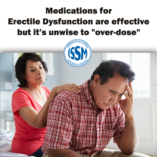 ISSM_INFO's tweet photo. Medications for #ErectileDysfunction are effective but it’s unwise to "over-dose". Dangerous blood pressure drops, prolonged erections and sight problems are just some possible complications https://t.co/MRsLZQgUDZ #PDE5inhibitors #takeasdirected @MensHealthUK @MensHealthMag https://t.co/NpXMnt9NO8