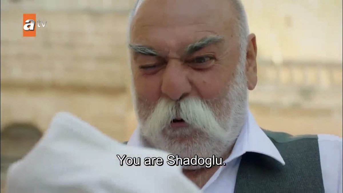 he says the child is a şadoğlu as if it’s a good thing  #Hercai