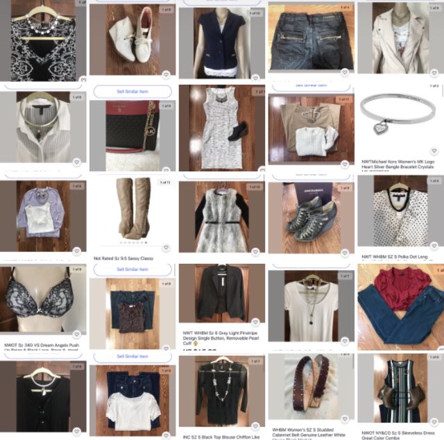 Another mix of items priced to go...over 80, my goal is 100 (MK, WHBM &amp; more) 🤑 ebay.com/usr/annj690660…