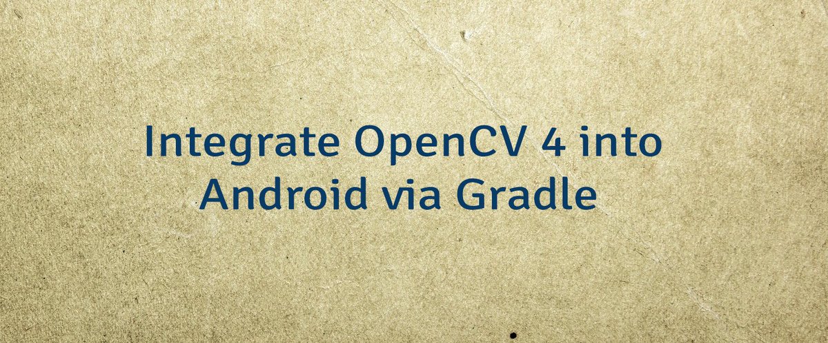 lindevscom's tweet photo. #OpenCV is an open source computer vision and machine learning library (#ComputerVision #ML).
Learn how to integrate OpenCV 4 into #Android via Gradle by reading this tutorial (#AndroidTutorial): https://t.co/lXo0MgJMWq https://t.co/TzNGH864zS