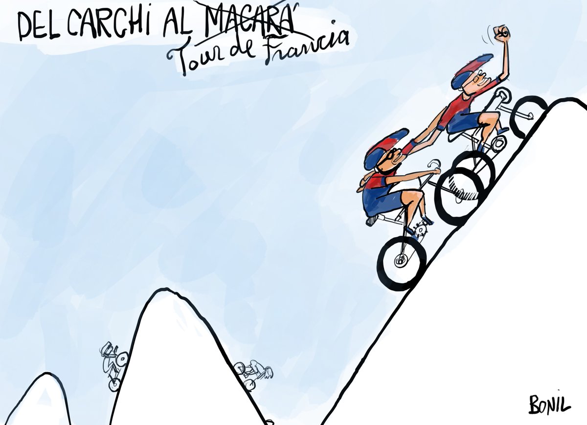 bonilcaricatura's tweet photo. #RichardCarapaz https://t.co/I52DyGIy3t