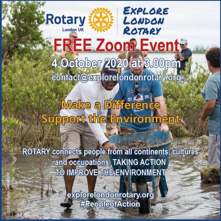 RotaryInLondon's tweet photo. Interested in Supporting the Environment? Get involved in one of the largest humanitarian organisations in the world? FREE Explore London Rotary event on the 4 Oct 2020 @ 3pm

Register: https://t.co/h3K8ONcrUV

#Rotary #Environment #bethechange #conservation #PeopleOfAction https://t.co/Ihp6dTsDYc
