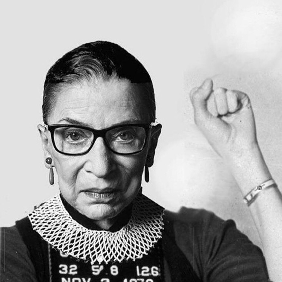 manda_suchman's tweet photo. “Fight for the things you care about, but do it in a way that will lead others to join you.” #NotoriousRBG #RBG #RIPRBG #SCOTUS #TikkunOlam https://t.co/9zm3WRJiBw
