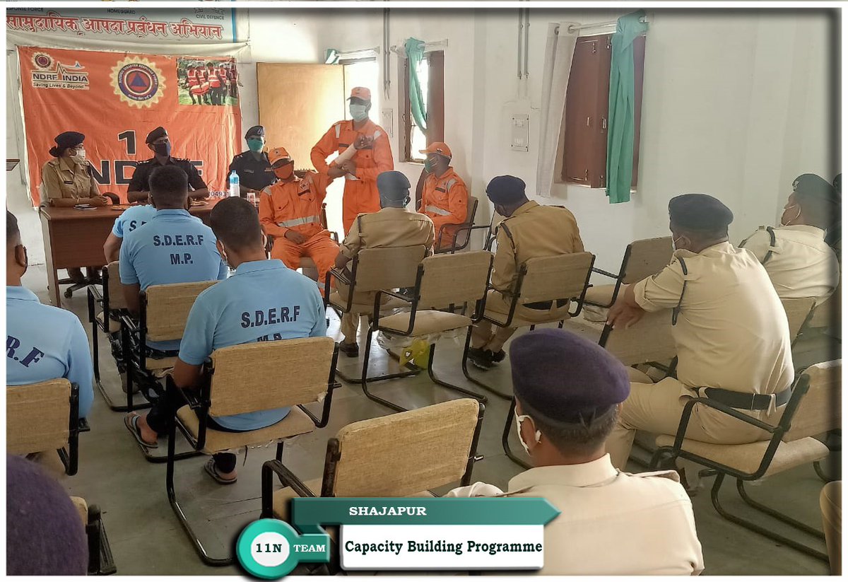 kraibsf's tweet photo. #Capacity_Building_Program
Training organised for #Disaster Response to Home guard and SDERF at Shajapur.
@11Ndrf @NDRFHQ https://t.co/DzJZxjHdFf