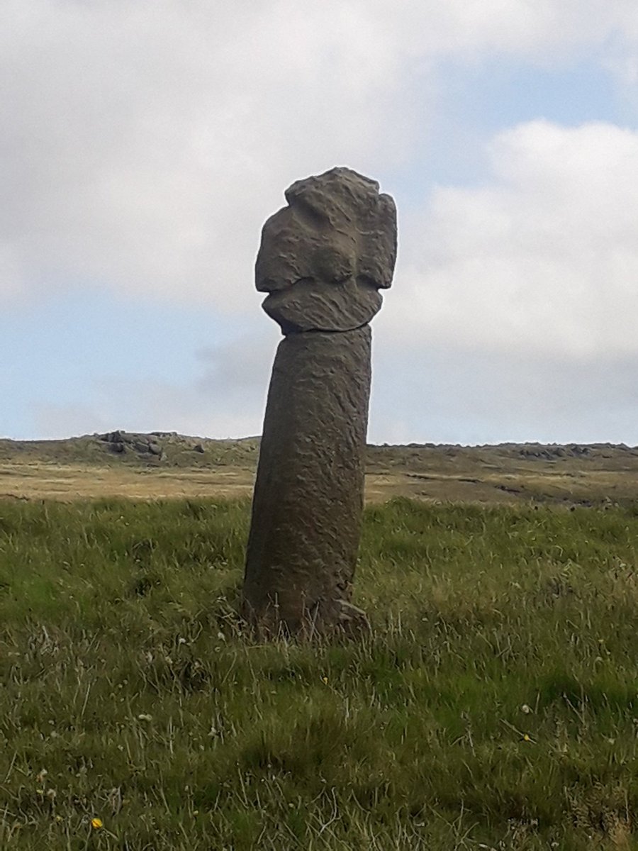 RevdRach's tweet photo. Good day walking. This is the Paulinus Cross on the first day's walk of the #PaulinusWay https://t.co/WMg4nyCiu2