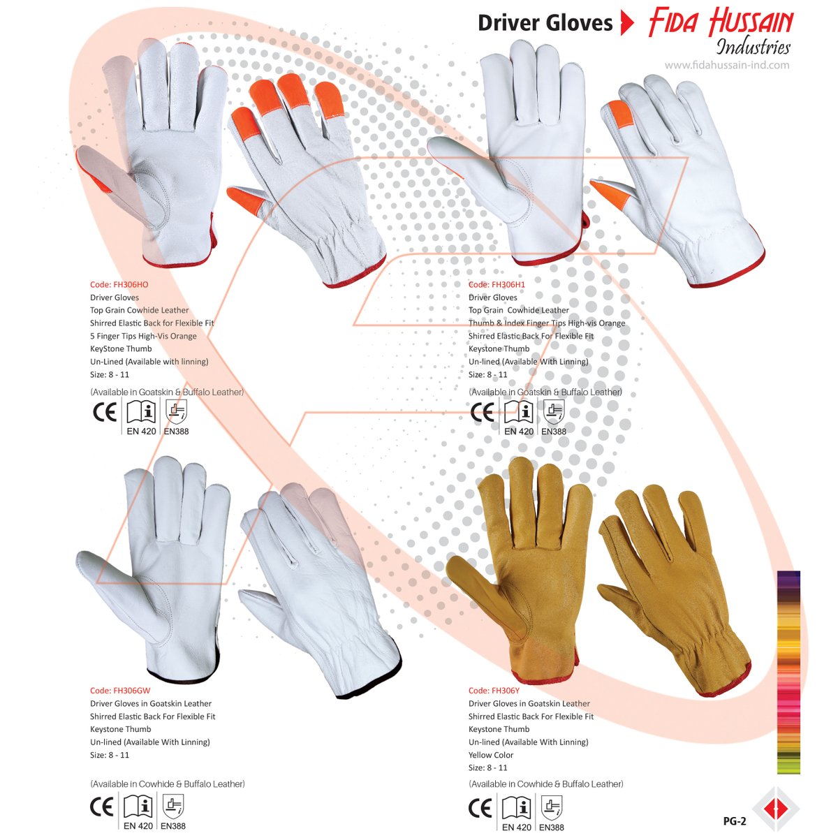 FidaIndustries's tweet photo. FIDA HUSSAIN INDUSTRIES
Driver Gloves
Size: 8 - 12.
#drivergloves #gloves #safetygloves #workinggloves #leathergloves #Riggergloves #handschuh #Argongloves #dirtyriggergloves #rukavicesaprirodnimkrznom #leathersafetygloves #safety #safetyfirst #workgloves #glove https://t.co/Z8jKHtweap