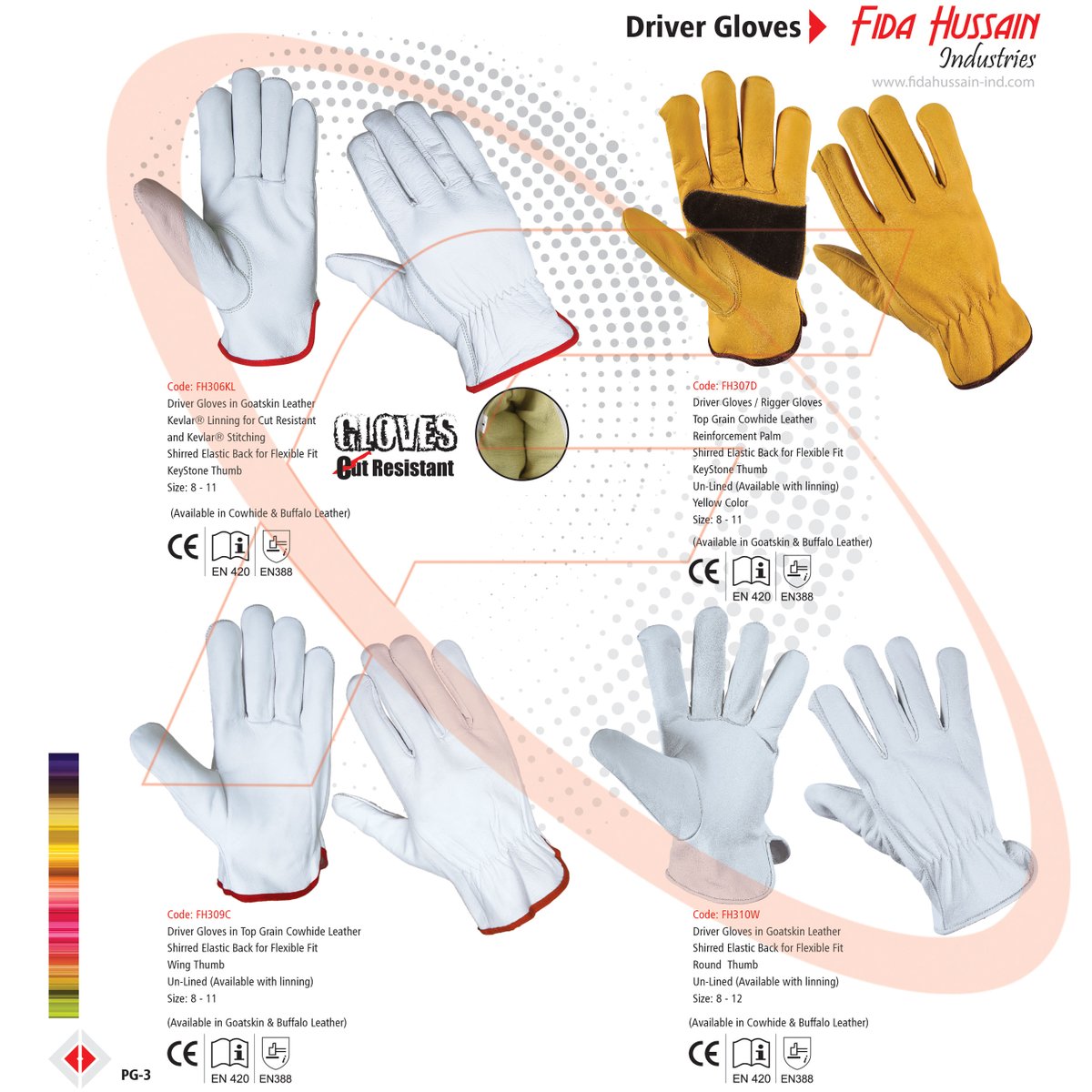 FidaIndustries's tweet photo. FIDA HUSSAIN INDUSTRIES
Driver Gloves
Size: 8 - 12.
#drivergloves #gloves #safetygloves #workinggloves #leathergloves #Riggergloves #handschuh #Argongloves #dirtyriggergloves #rukavicesaprirodnimkrznom #leathersafetygloves #safety #safetyfirst #workgloves #glove https://t.co/Z8jKHtweap