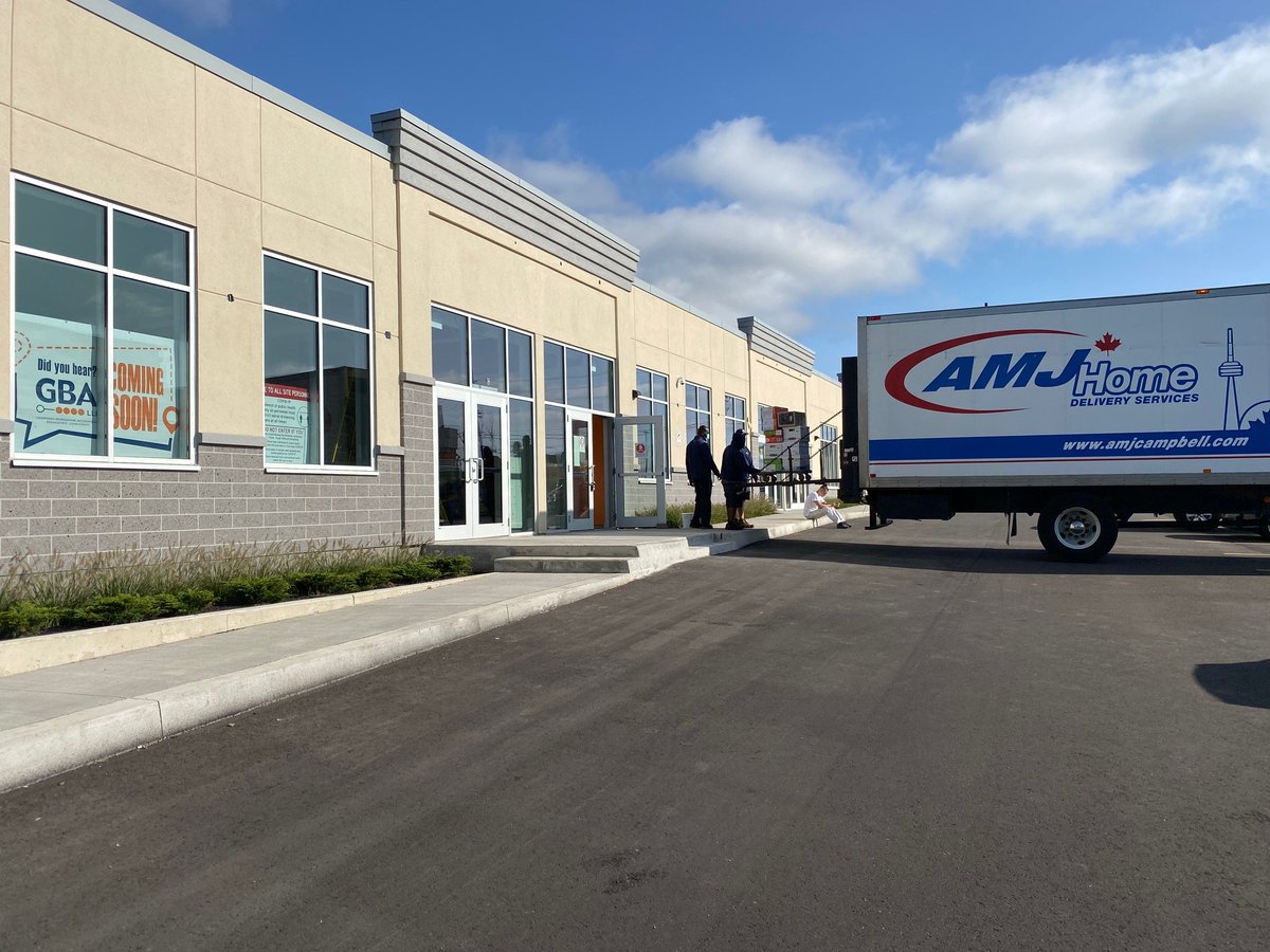 GBA_LLP's tweet photo. Wow what a crazy week!  On Thursday, the good folks from AMJ Campbell loaded up 3 of their trucks to move our office to our new location at 12 Mountainview Road South in Georgetown - the former Bowling Alley! Stay Tuned for more #GBAonthemove https://t.co/prqOYdlULx