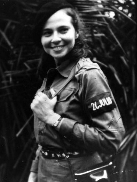 Vilma Espín- Born in Santiago de Cuba in 1930. She was a key leader of the July 26 Movement and president of the Federation of Cuban Women. She dedicated her life to advancing the Cuban Revolution.