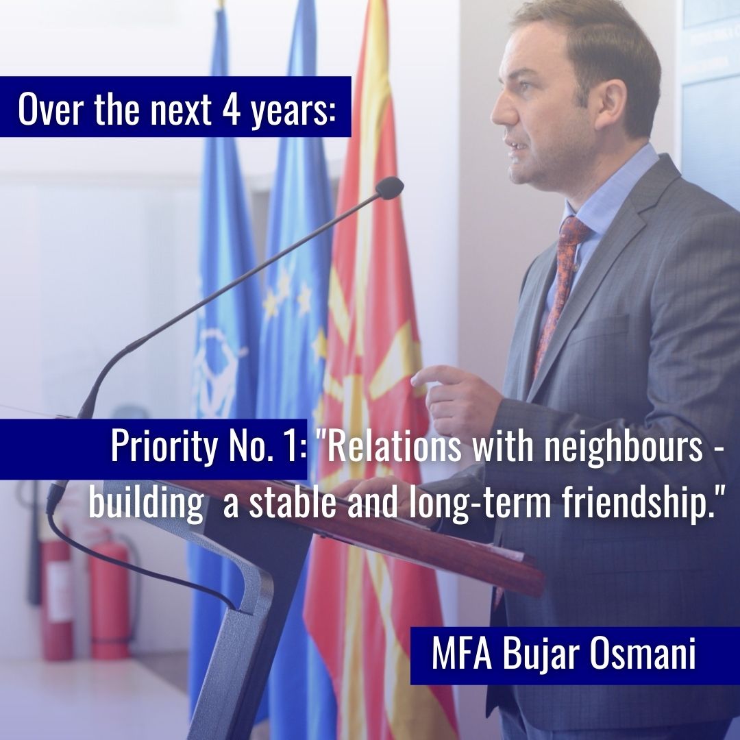 Bujar_O's tweet photo. We are opening a new chapter of friendship w/ our neighbors &amp; genuine contribution to regional and international stability. These are my priorities for the next four years: [thread] https://t.co/uwjXjIBVhM