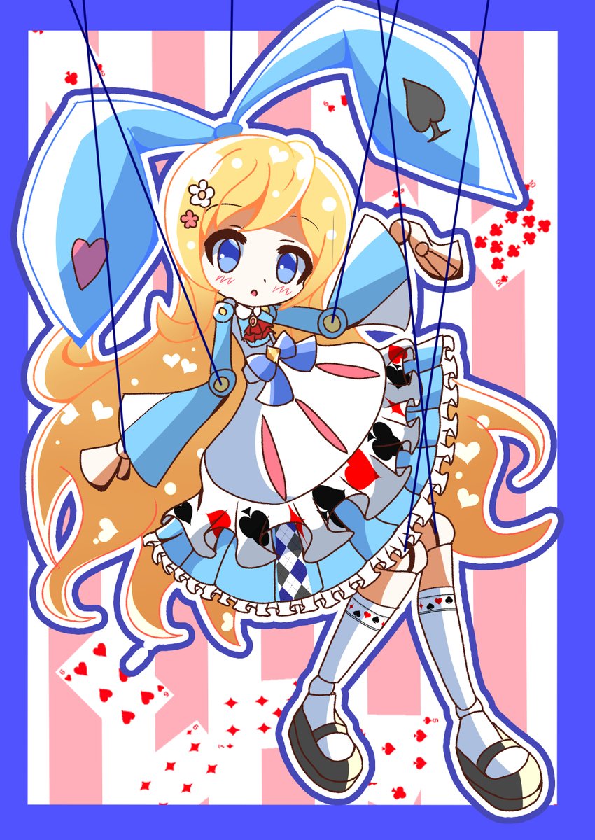 操り人形xアリス 創作クラスタと繋がりたい オリジナルキャラクター 絵 こた猫 ホロケット ホ26のイラスト