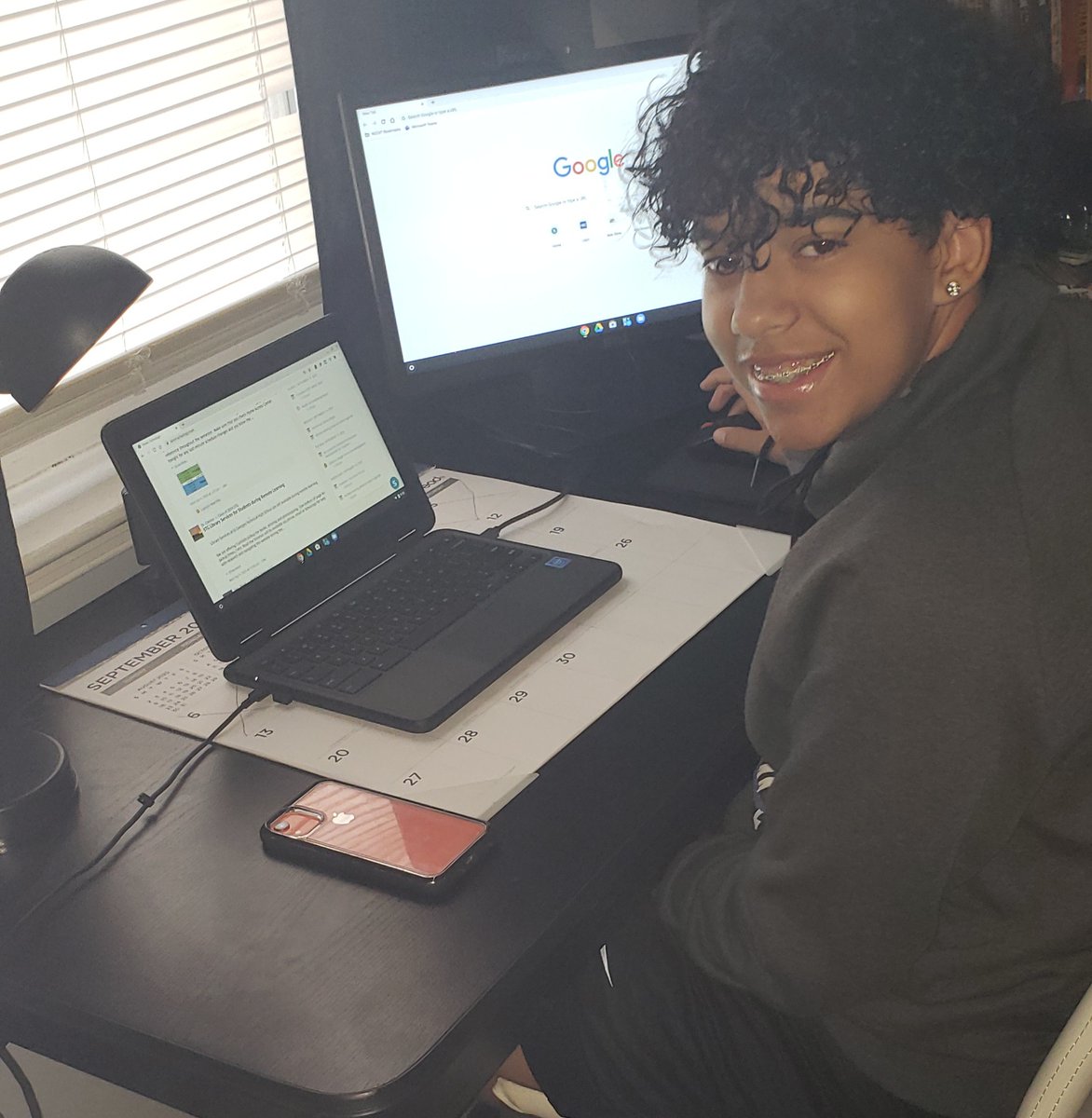 HawksSG's tweet photo. Enjoy this beautiful Saturday! Our Ss and Ts deserve this break. We are so proud of our #StGTech Hawks exhibiting positivity and resiliency as we navigate through #remotelearning. #2weeksdown #NCCVTWorks @shanta_reynolds https://t.co/6zSlyJcltS