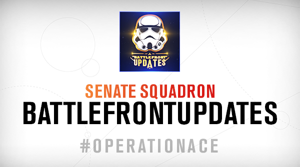 HitscanStudios's tweet photo. Our third #OperationAce squad leader - flying alongside Senate Squadron - is @SWBFUpdates https://t.co/gP62h9ahNd
