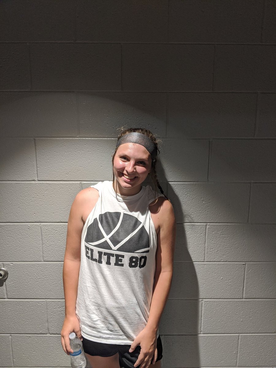 Caiti Hill (VA) knocking down shots early and often for Team White. Earning POTG in WK2. Going to be fun to watch her game grow the next 4years.