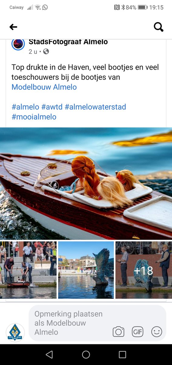 Prachtige dag met modelbouwalmelo