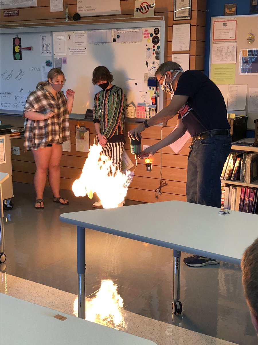 Michael Geyer (@234chem) on Twitter photo Another fantastic #fridaydemo by <a href="/ChadHusting/">Chad Husting</a> <a href="/shs_highschool/">Sycamore High School</a> for the #chemistry students.
@CooperKimberlyK Another fantastic #fridaydemo by <a href="/ChadHusting/">Chad Husting</a> <a href="/shs_highschool/">Sycamore High School</a> for the #chemistry students.
@CooperKimberlyK