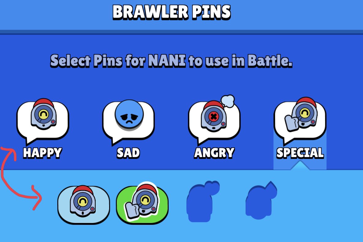Code Ashbs On Twitter Seriously I Feel Like This Has To Be A Joke Took Me Forever To Spot The Difference Between These Two Pins Brawlstars Https T Co 63mm0wfh7r - brawl stars angry pin