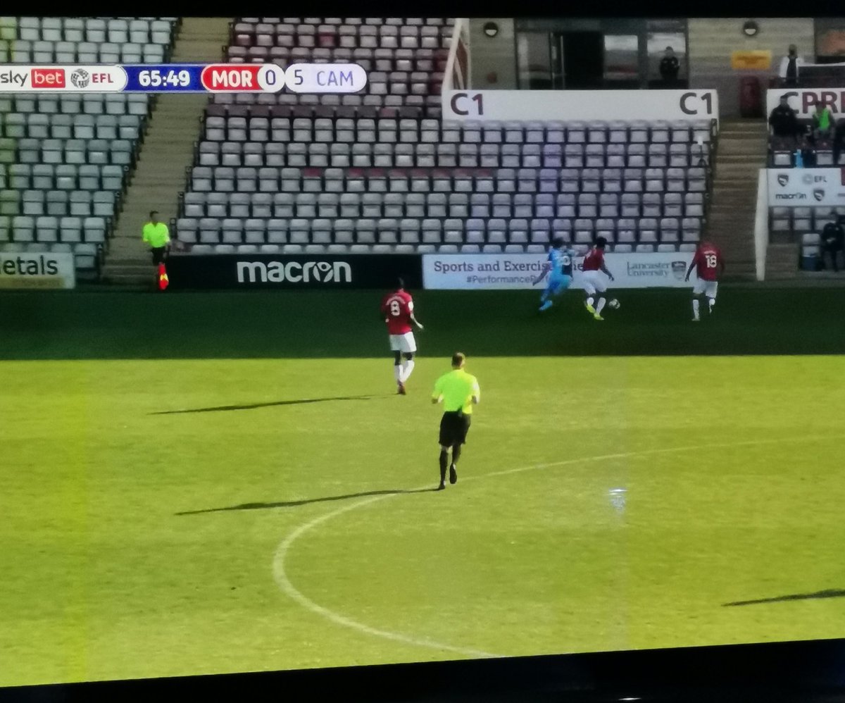 scrump7's tweet photo. Looking forward to getting back to  the Abbey to watch this team, but being able to watch them 0-5 up on iFollow, is not a bad second best. @CambridgeUtdFC https://t.co/zfwnL6ylXT