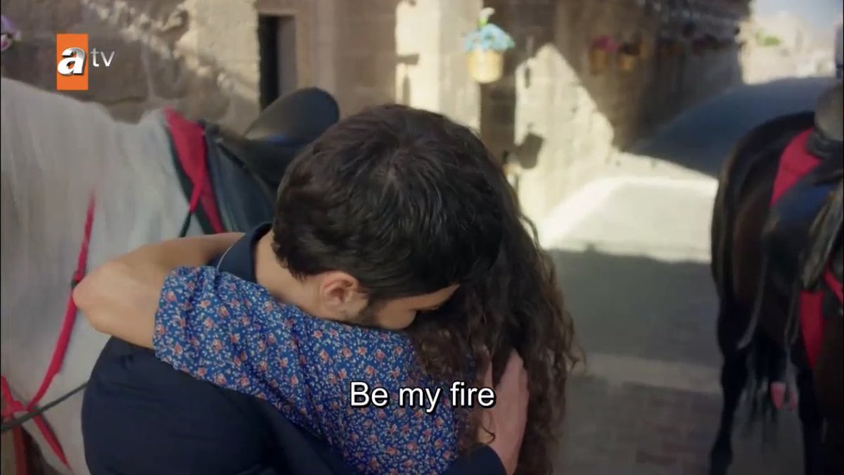the amount of times they’ve hugged so far it’s like they constantly need to feel each other close  #Hercai  #ReyMir