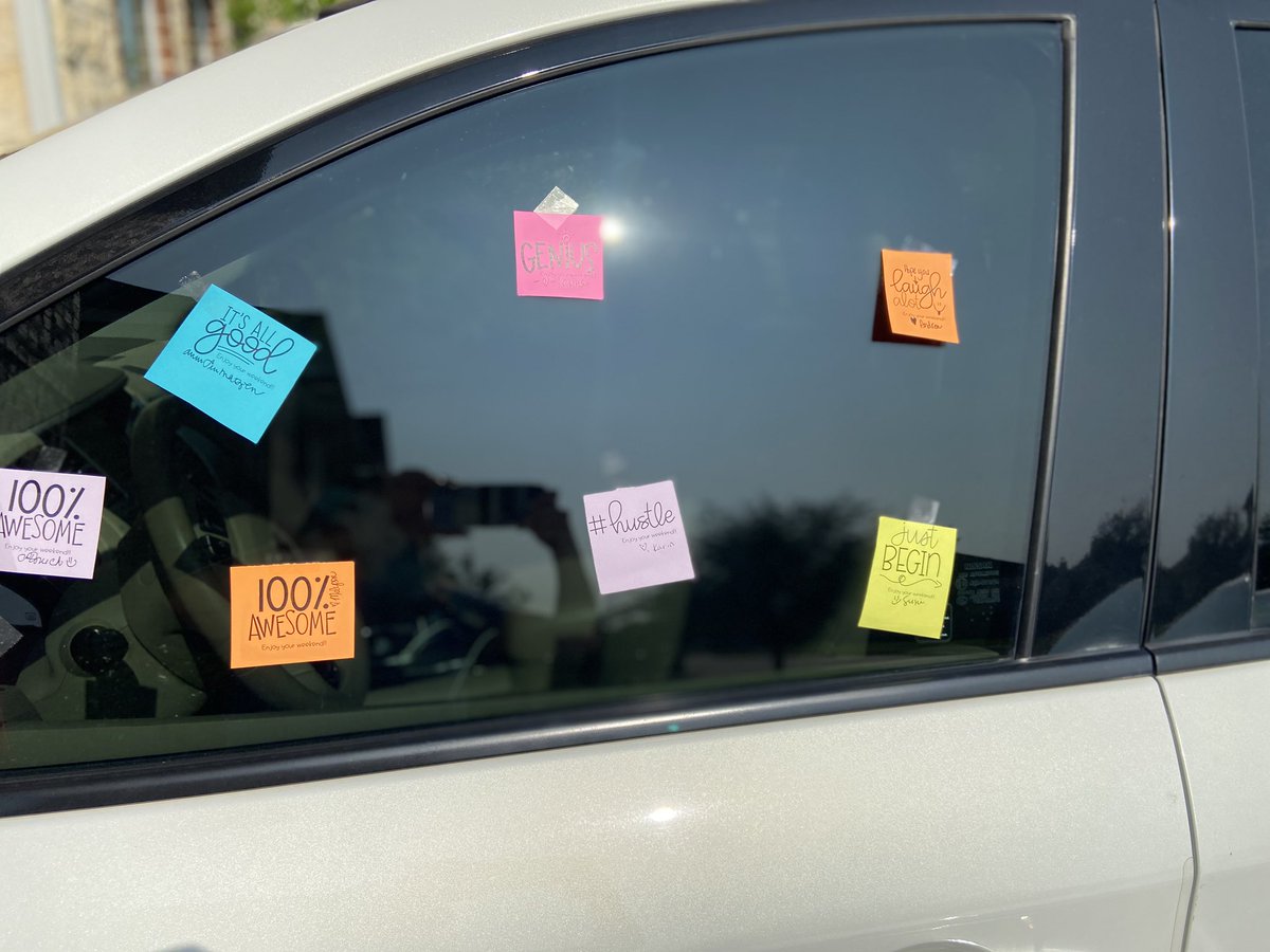 Thank you <a href="/MJEjags/">Jenks Elementary</a> leadership team for the positivity and support!