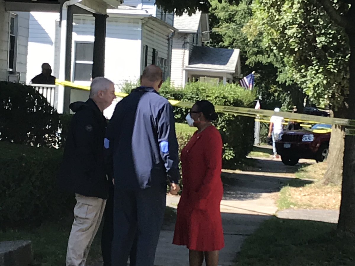 Mayor Warren now talking to police at scene. Expected to talk to media shortly