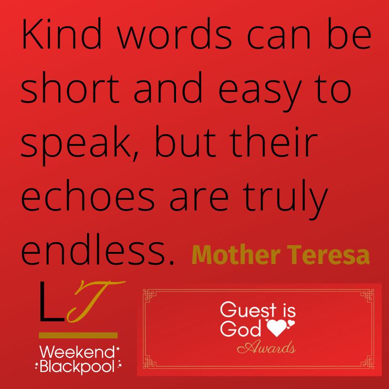 GuestisGod's tweet photo. Try a little tenderness!

https://t.co/xEUpJGNt5v

#GuestisGod #LittleTouches #CustomerExperience #CX https://t.co/ool2k4C1BE